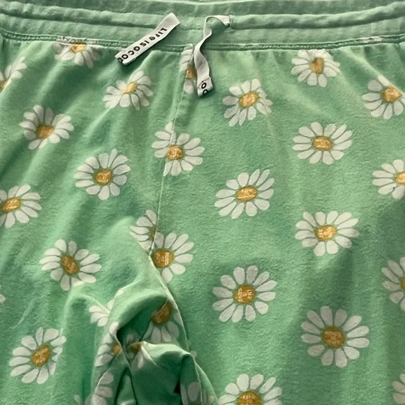 Life is Good Sleep Pants XXL Bundle GUC Comfy Loungewear Cozy Floral Paw Print - Picture 4 of 12